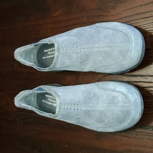 Grey Skecher Memory Foam Shoes